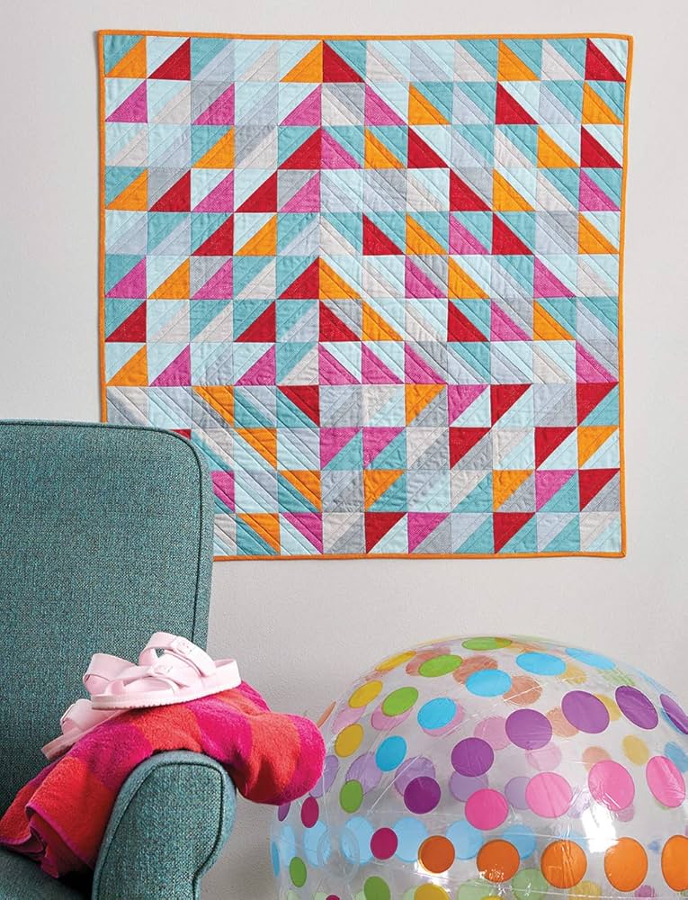 トップス F.A.T. QUILTIGAN & QUILEZ Chip off the Old Block Multi Sized Quilt Pattern. Easy to